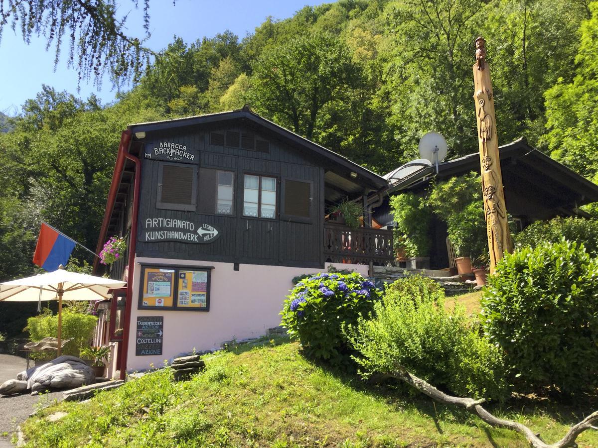 Auberge de jeunesse Baracca Backpacker à Aurigeno Extérieur photo